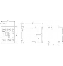 3RT1316-1AB00 Контакторы 3RT13, 4-х полюсные (4 S), для коммутации оммической нагрузки (AC-1)