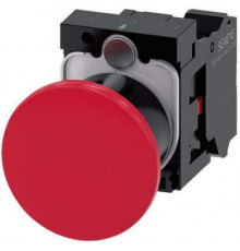 3SU1100-1BA20-3CA0-ZY19 Кнопка грибовидная