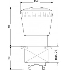 3SB3500-1HA20-0PA0 Приводы - АВАРИЙНАЯ ОСТАНОВКА грибовидные кнопки