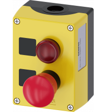 3SU1802-0NB00-2AB2 Кнопки и индикаторные лампы в корпусе