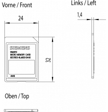 6ES7953-8LM32-0AA0 SIMATIC Micro Memory Cards